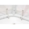 Impact Canopy Garage Heavy Duty Carport 10 In 8 FT x 20 In, 8 Legs, Steel Pipes, White Cover 070018010 - alternate 4
